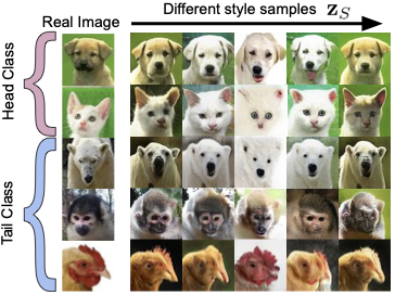 AnimalFaces-LT content–style sweep